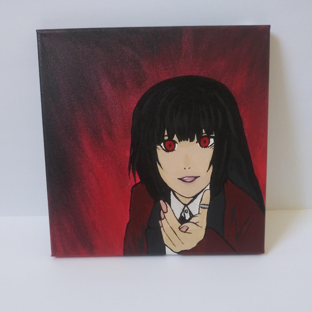 Yumeko Jabami Kakegurui Anime Paint By Numbers - PBN Canvas