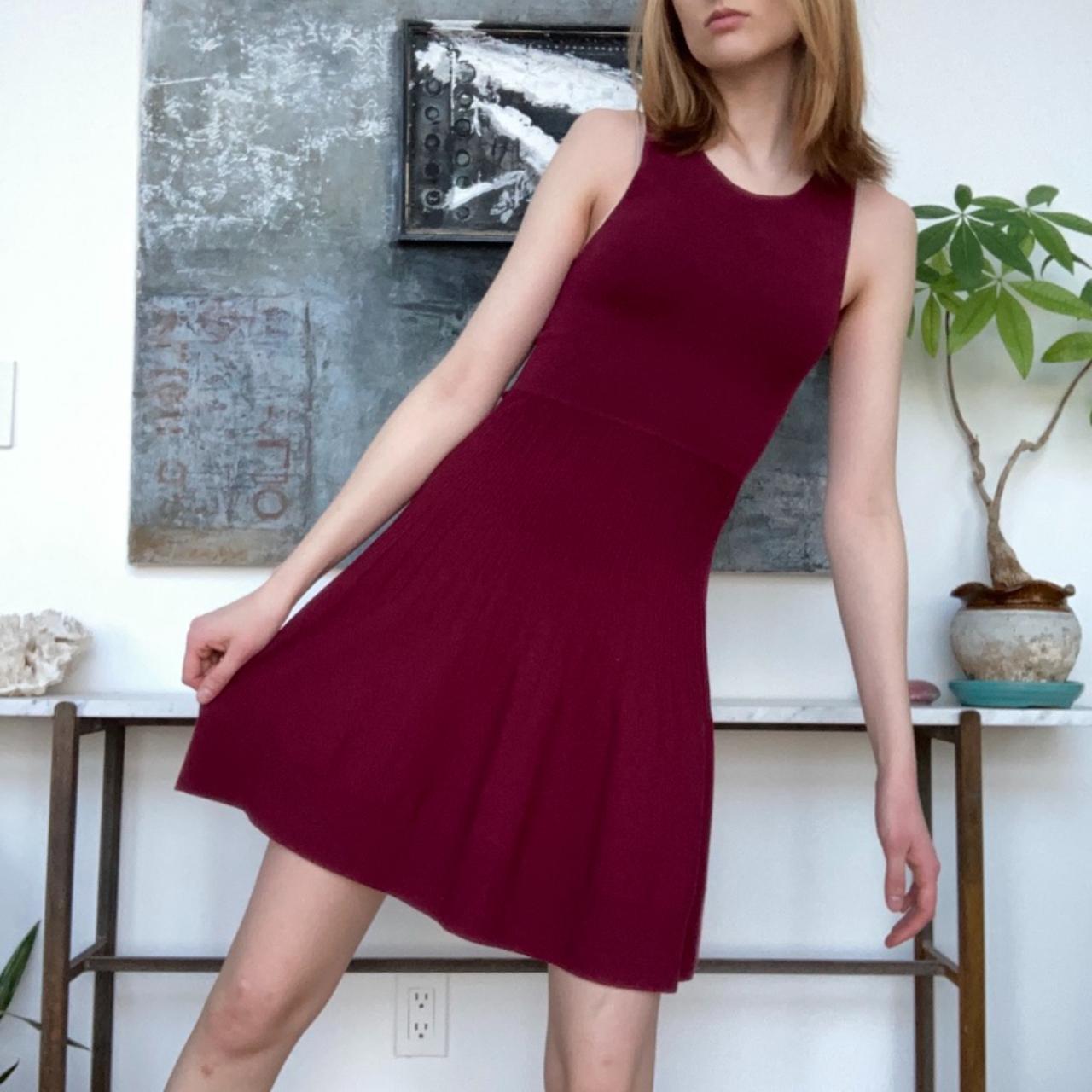 Club monaco burgundy clearance dress