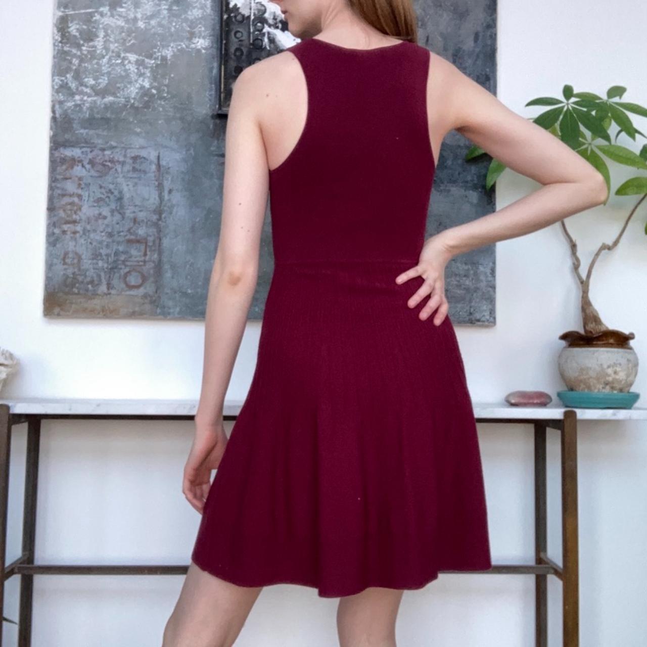 Club monaco burgundy dress sale