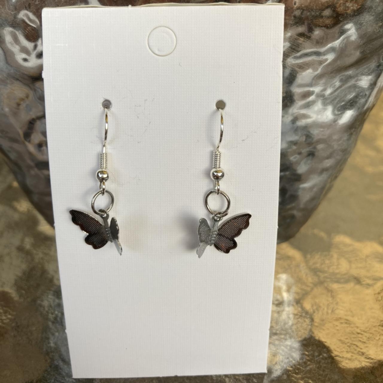 Brandy melville store butterfly earrings