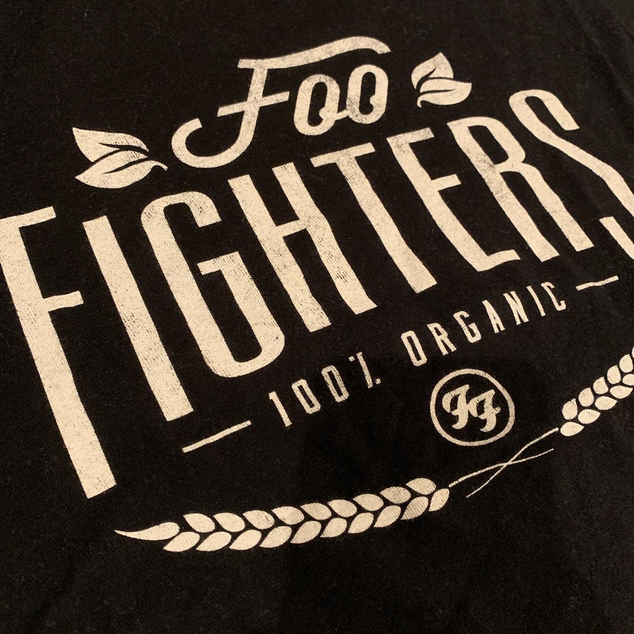 Foo Fighters 100% Organic Black t-shirt , Size: mens..., image size:1280x1280