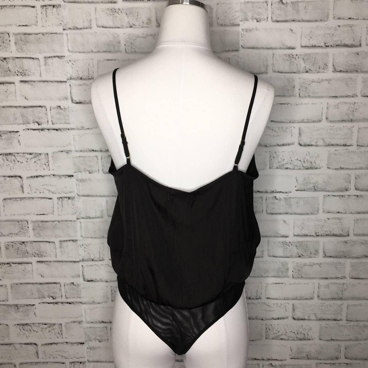 Nordstrom Women's Black Bodysuit Depop