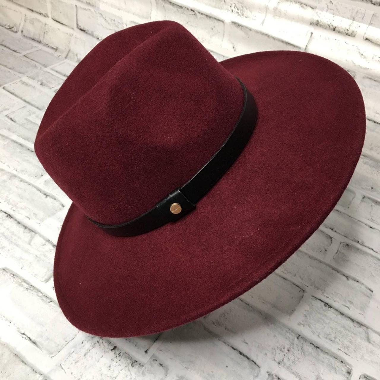 allsaints felted wool fedora