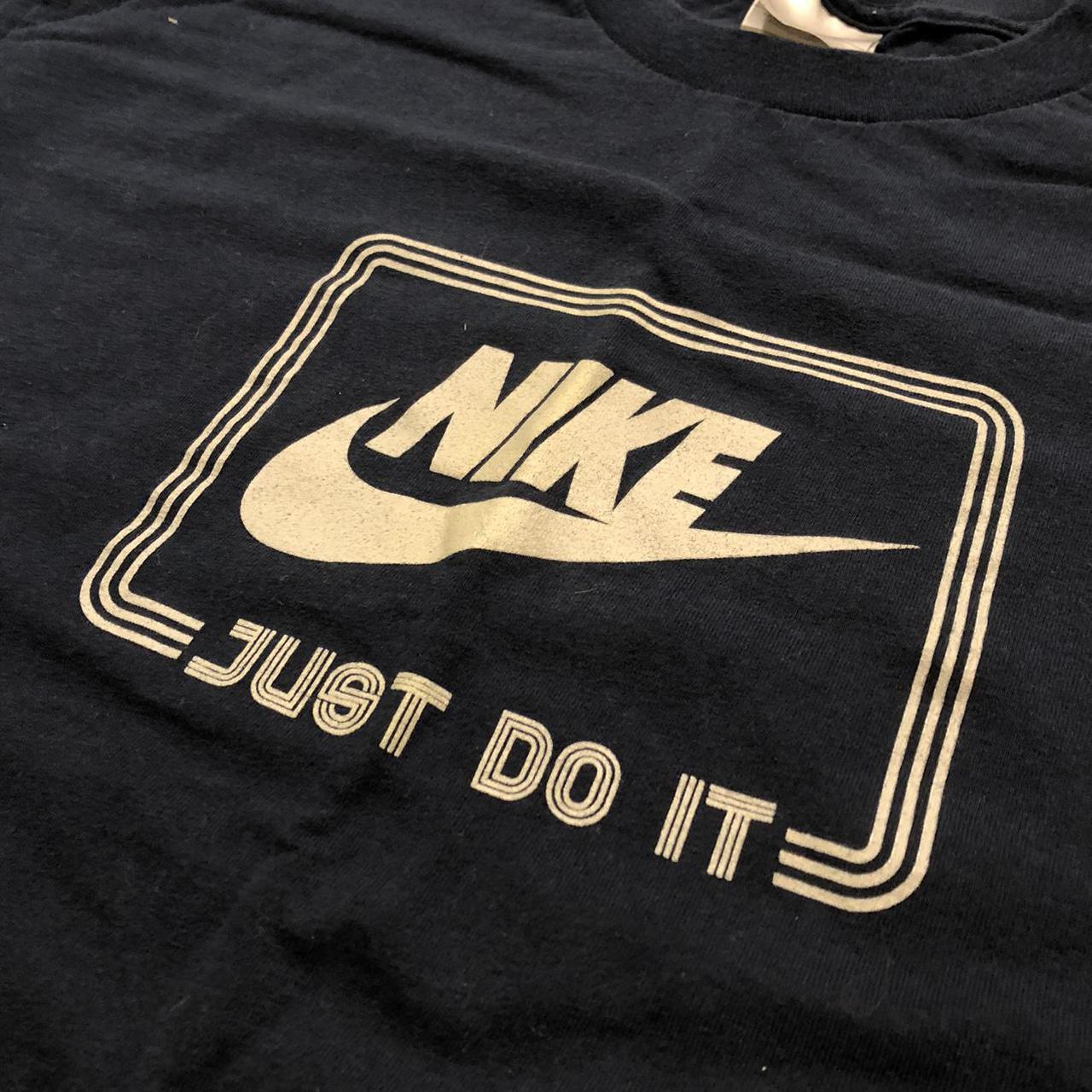 Vintage Y2K Nike Sportswear Graphic Logo T... - Depop