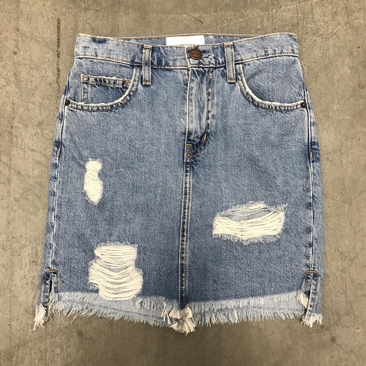 Current fashion elliott denim skirt