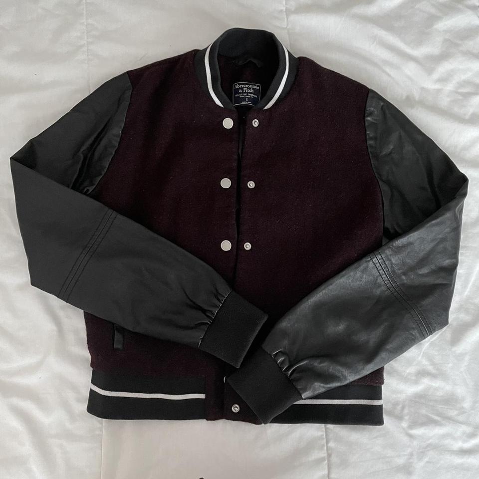 abercrombie varsity jacket