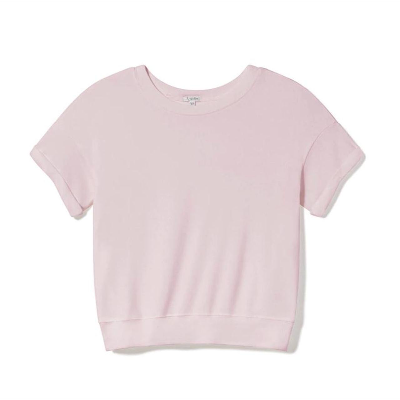 PJ Harlow Women's Pink and White Top