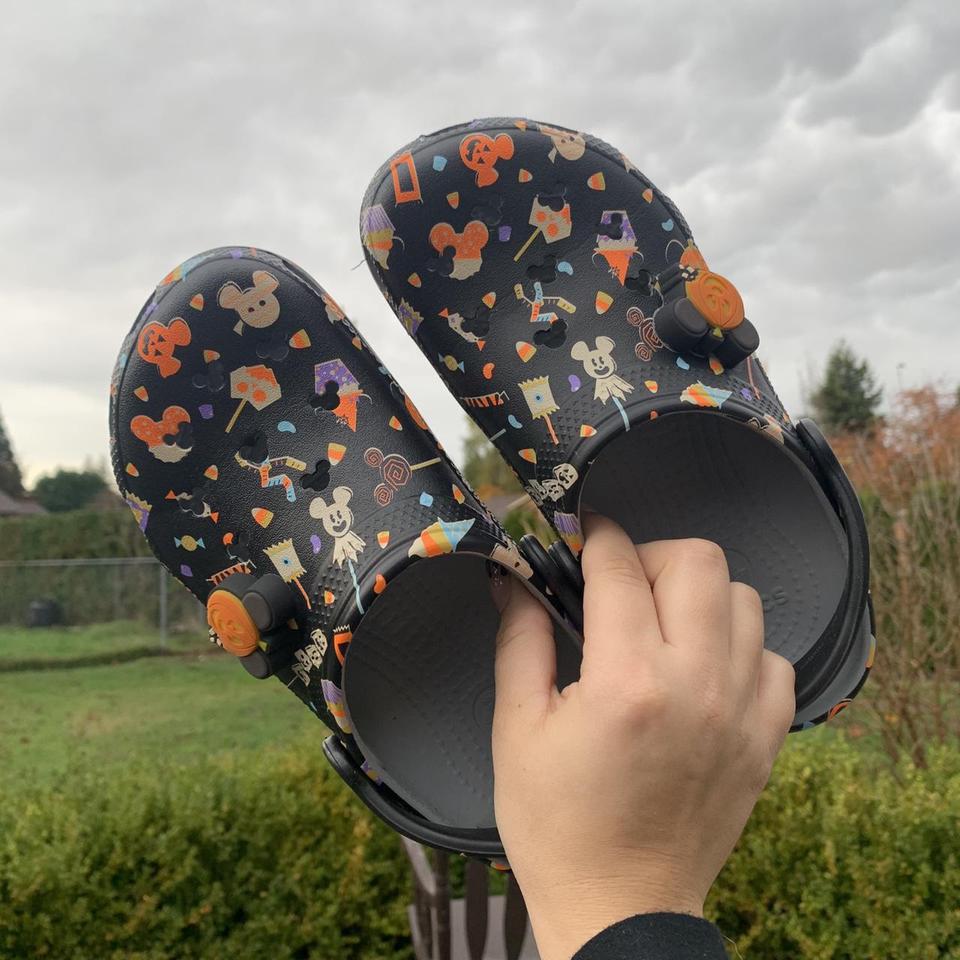 disney halloween croc jibbitz - Depop