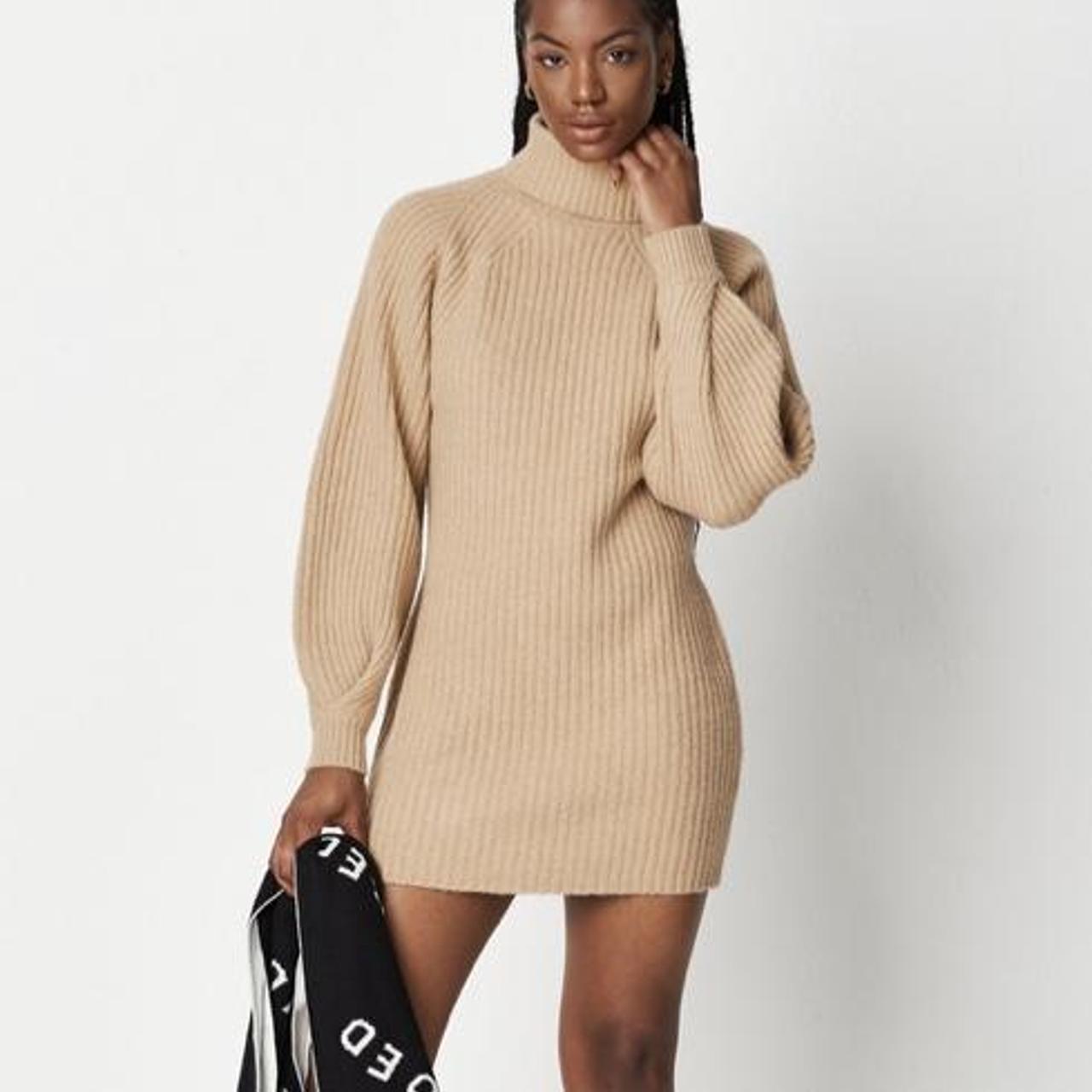 Missguided knitted dress best sale