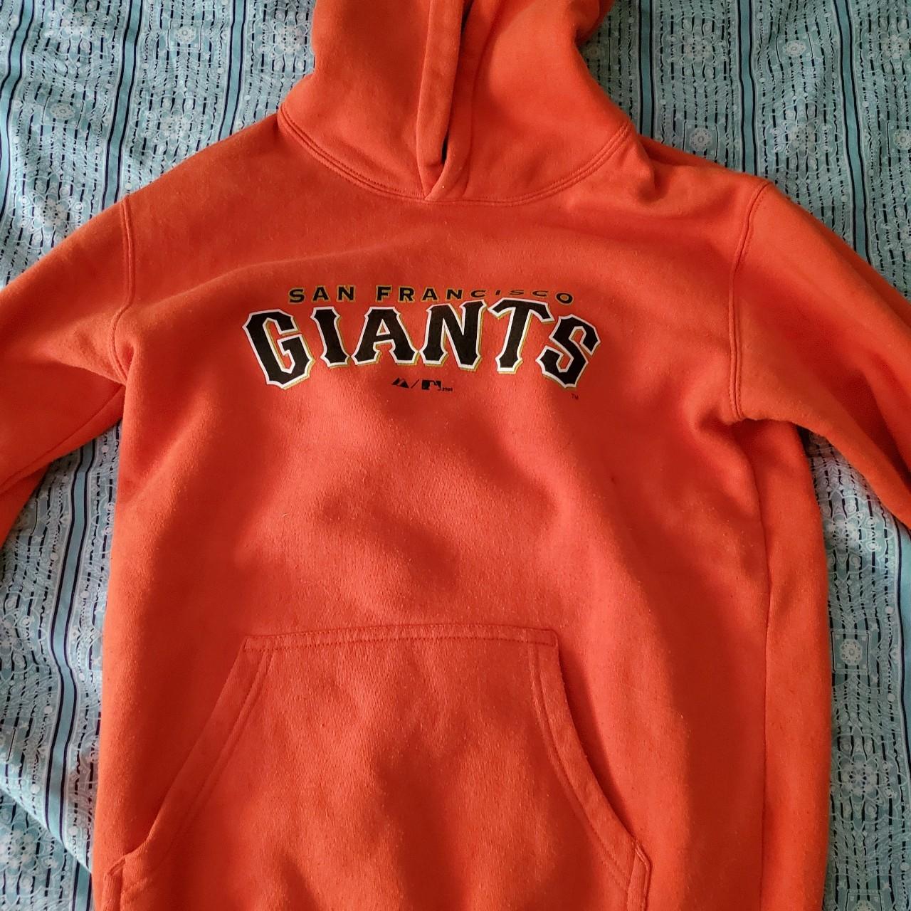 San Francisco Giants Hoodie It's a youth large so - Depop