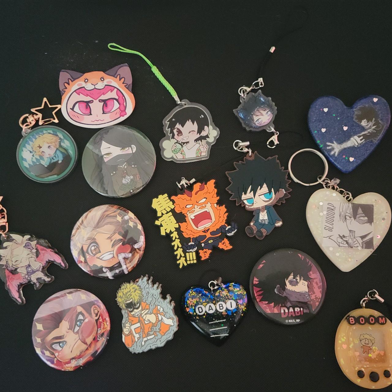 Multiple Keychains, Charms, Pins, etc. Prices Vary... - Depop