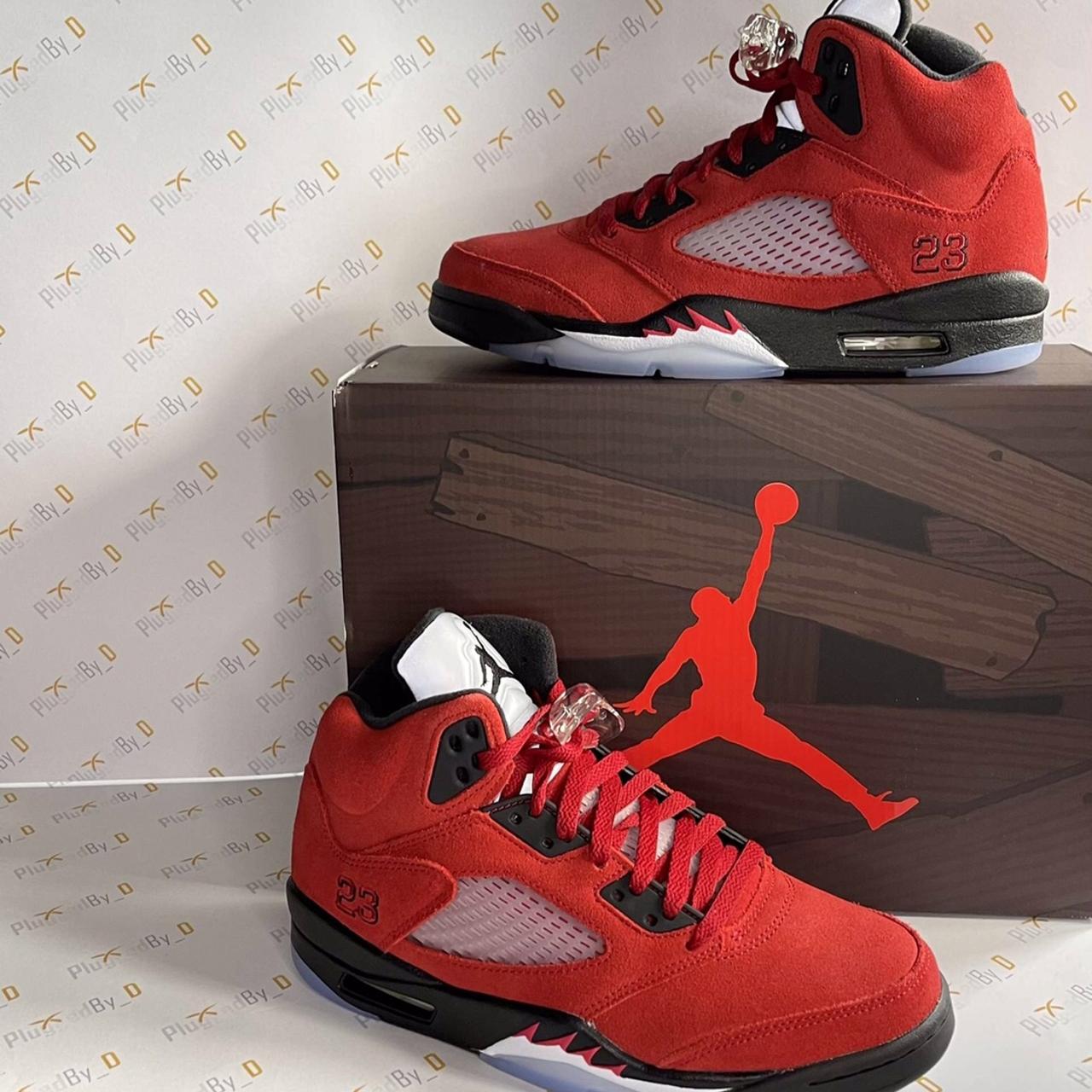 Air Jordan 5 Retro , Varsity Red/ Black/ White, Unisex...