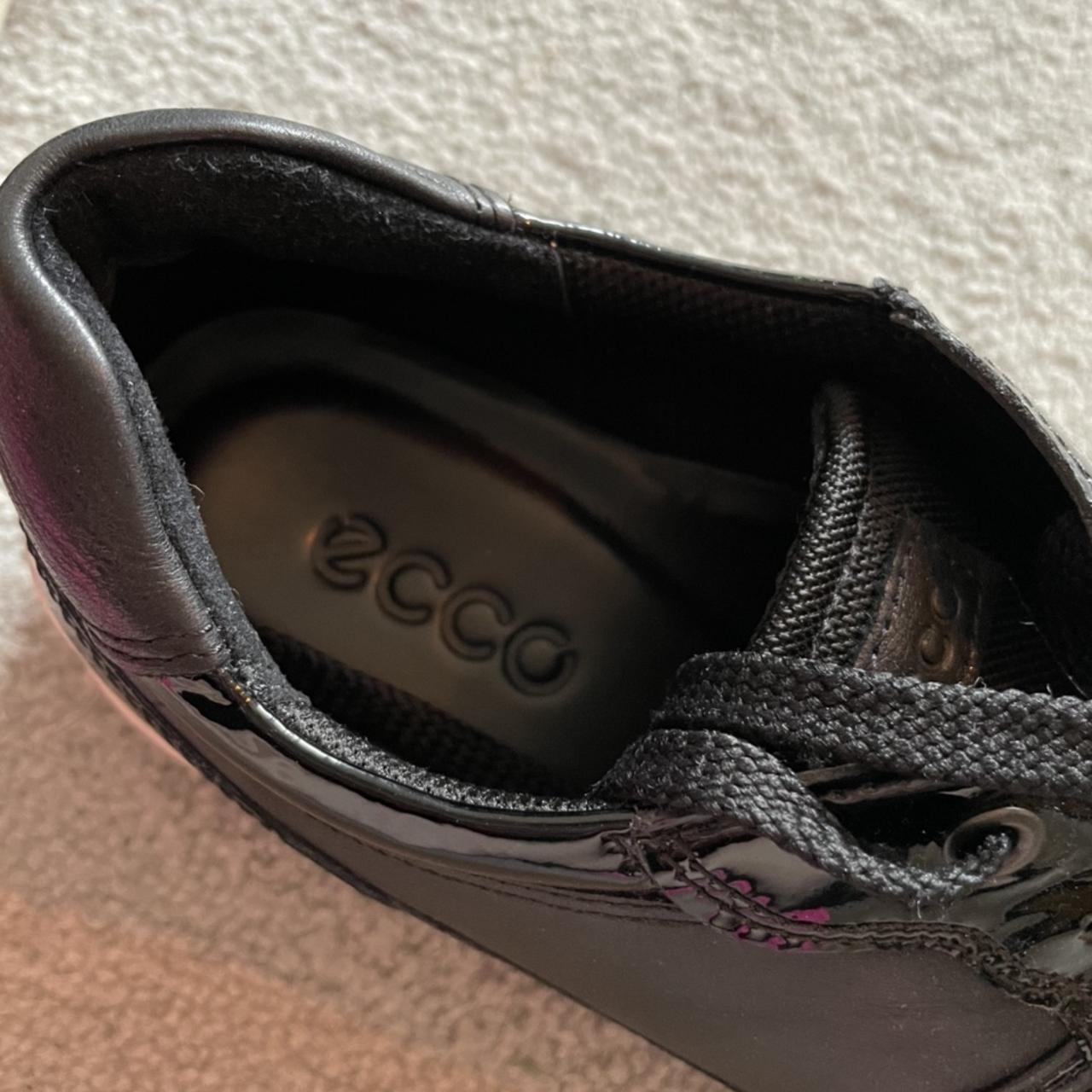 🖤 ECCO PATENT TRAINER 🖤 Ecco black patent trainer,... - Depop