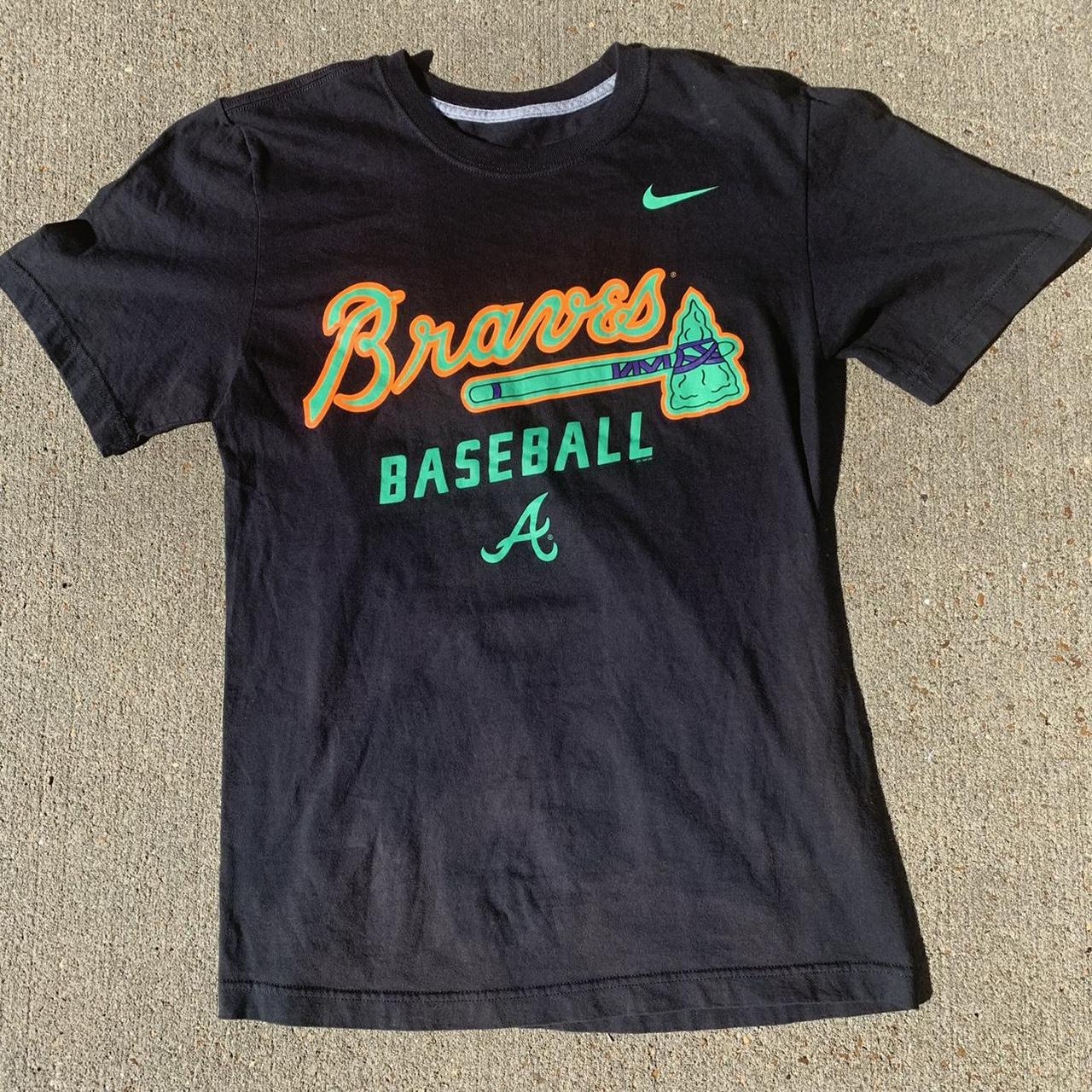 Nike Atlanta Braves World Series '21 Shirt LIKE - Depop