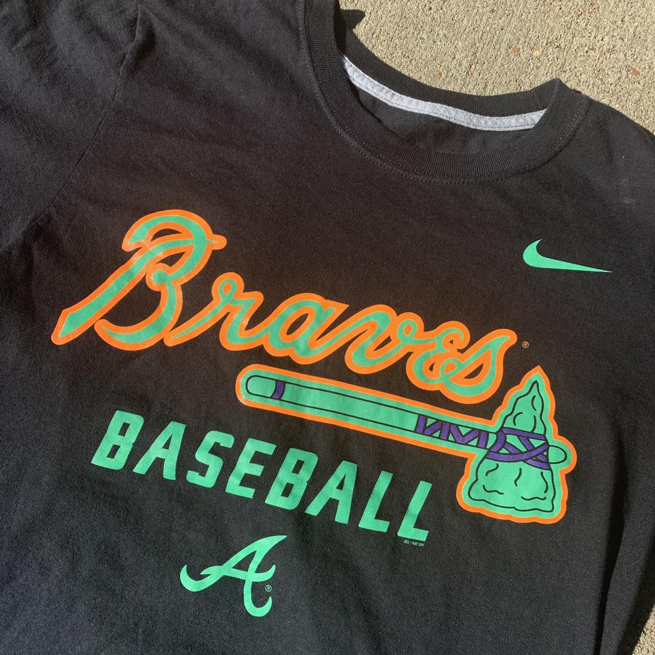 Nike Atlanta Braves World Series '21 Shirt LIKE - Depop