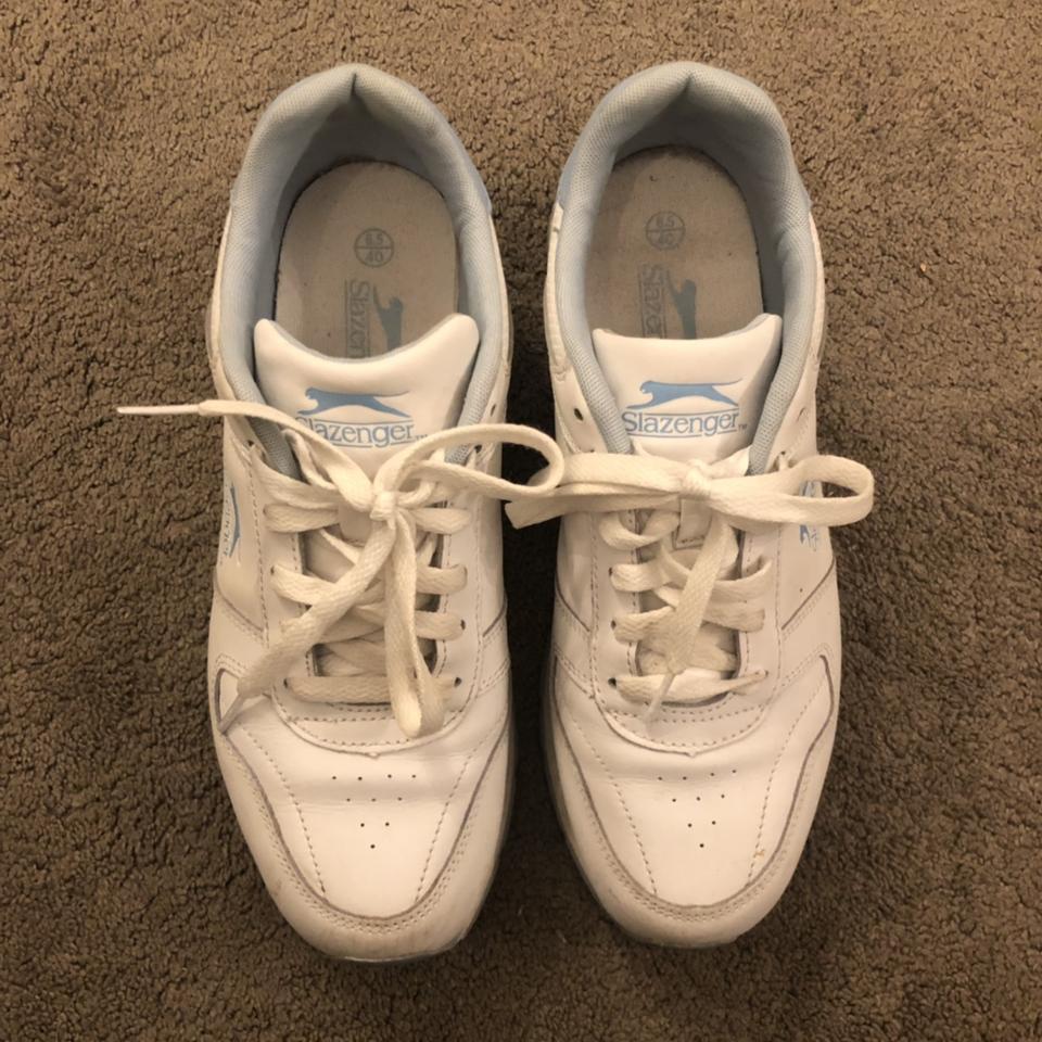 blue slazenger trainers