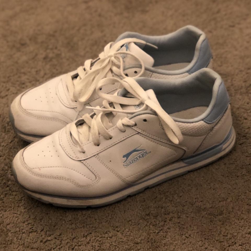 blue slazenger trainers