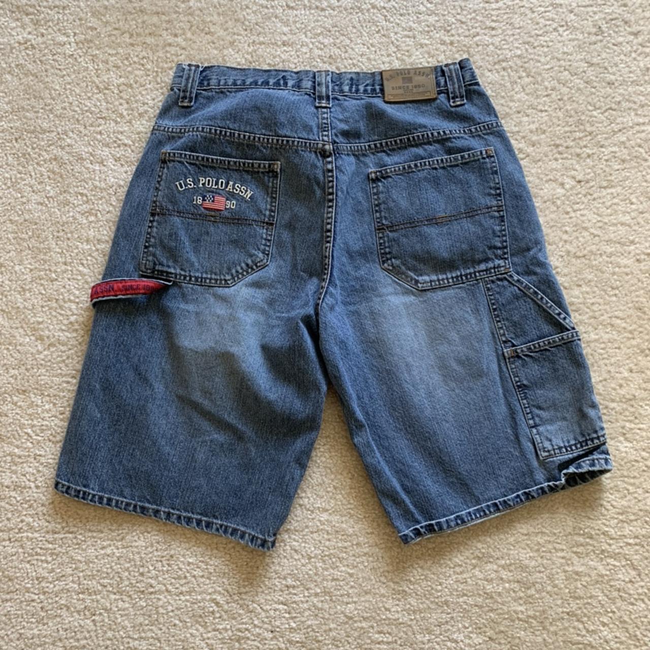 U.S. Polo Assn. Men's Blue Shorts | Depop