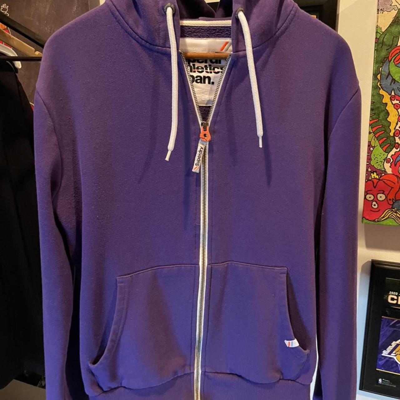 Superdry Women's Purple Hoodie