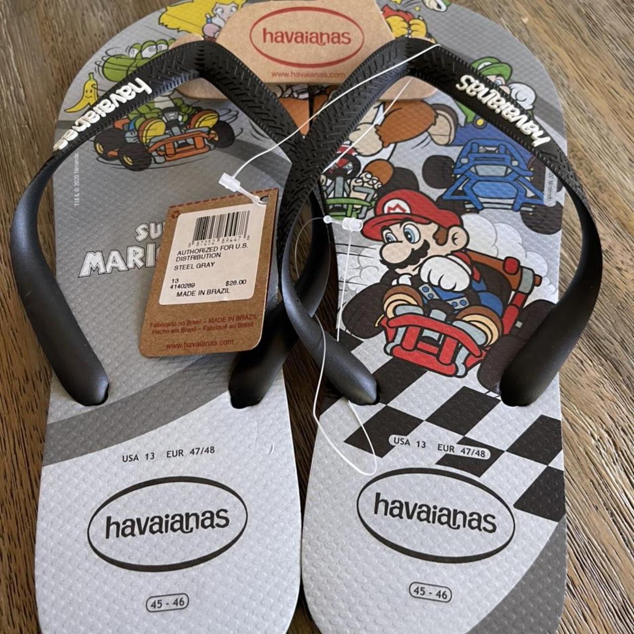 Havaianas Men's Grey Flipflops