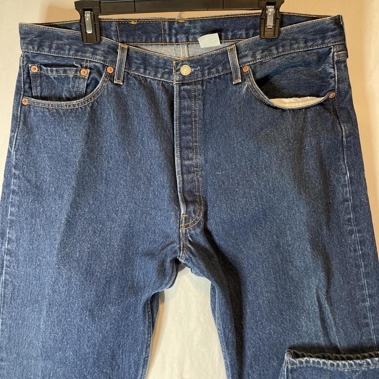 Levi’s 501xx Jeans Men’s Size 40x33 Fits 38x30 Dark... - Depop