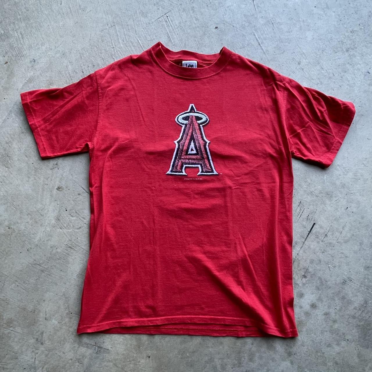 00s Anaheim Angels MLB Baseball Sports Athletics - Depop