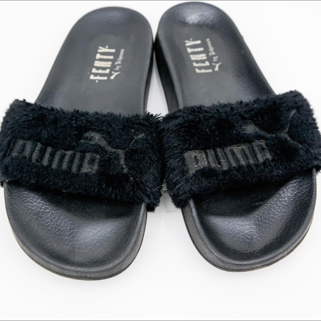 Fenty puma slides discount gray