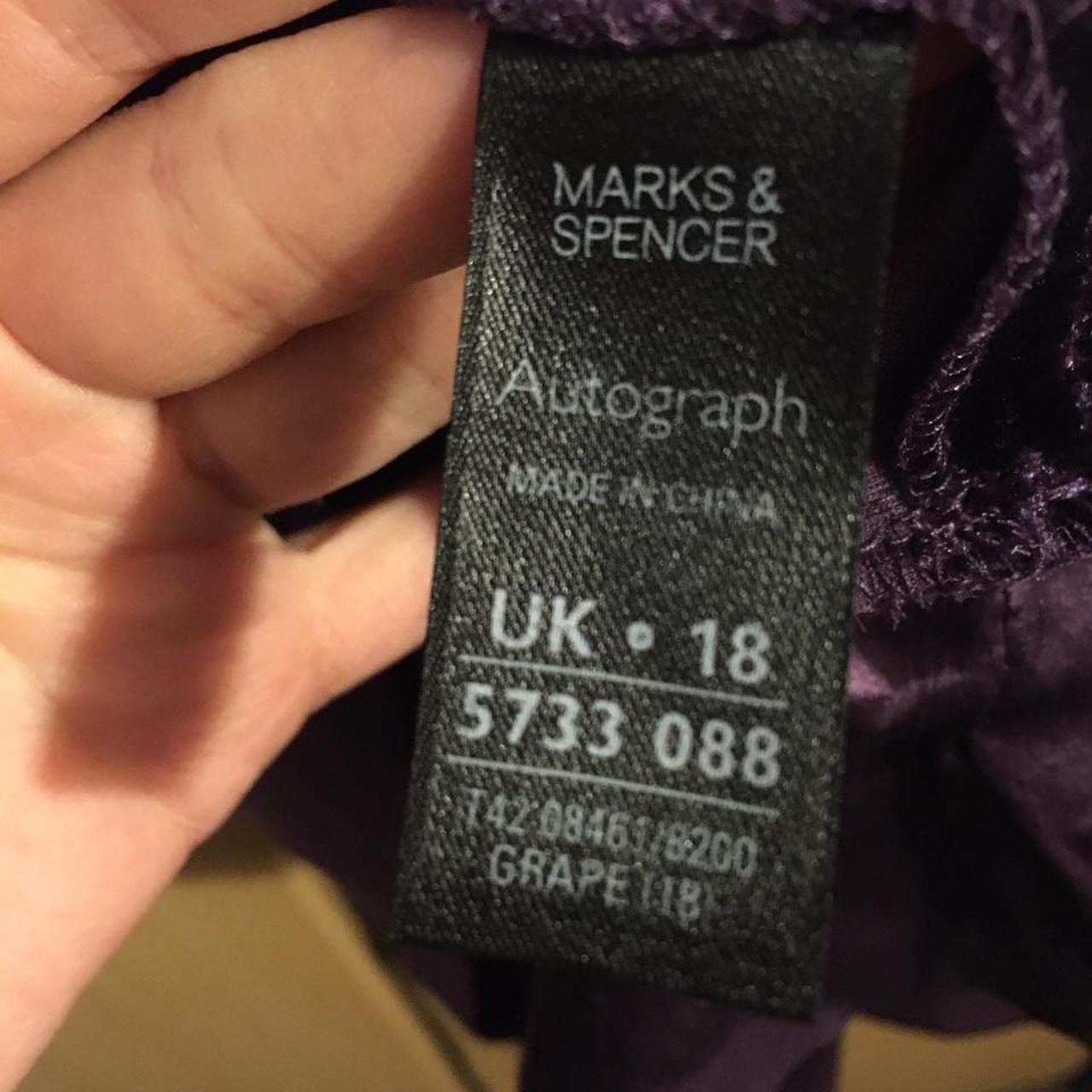 Marks & Spencer Women's Purple Dress | Depop