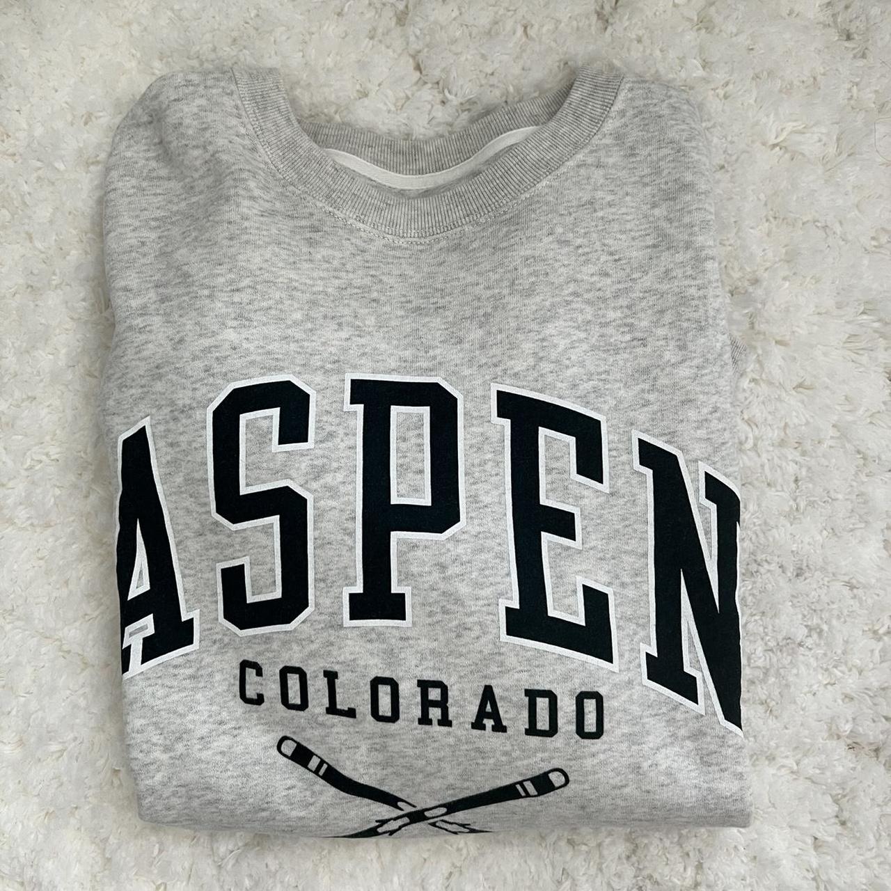 abercrombie aspen sweatshirt size M used twice great... Depop