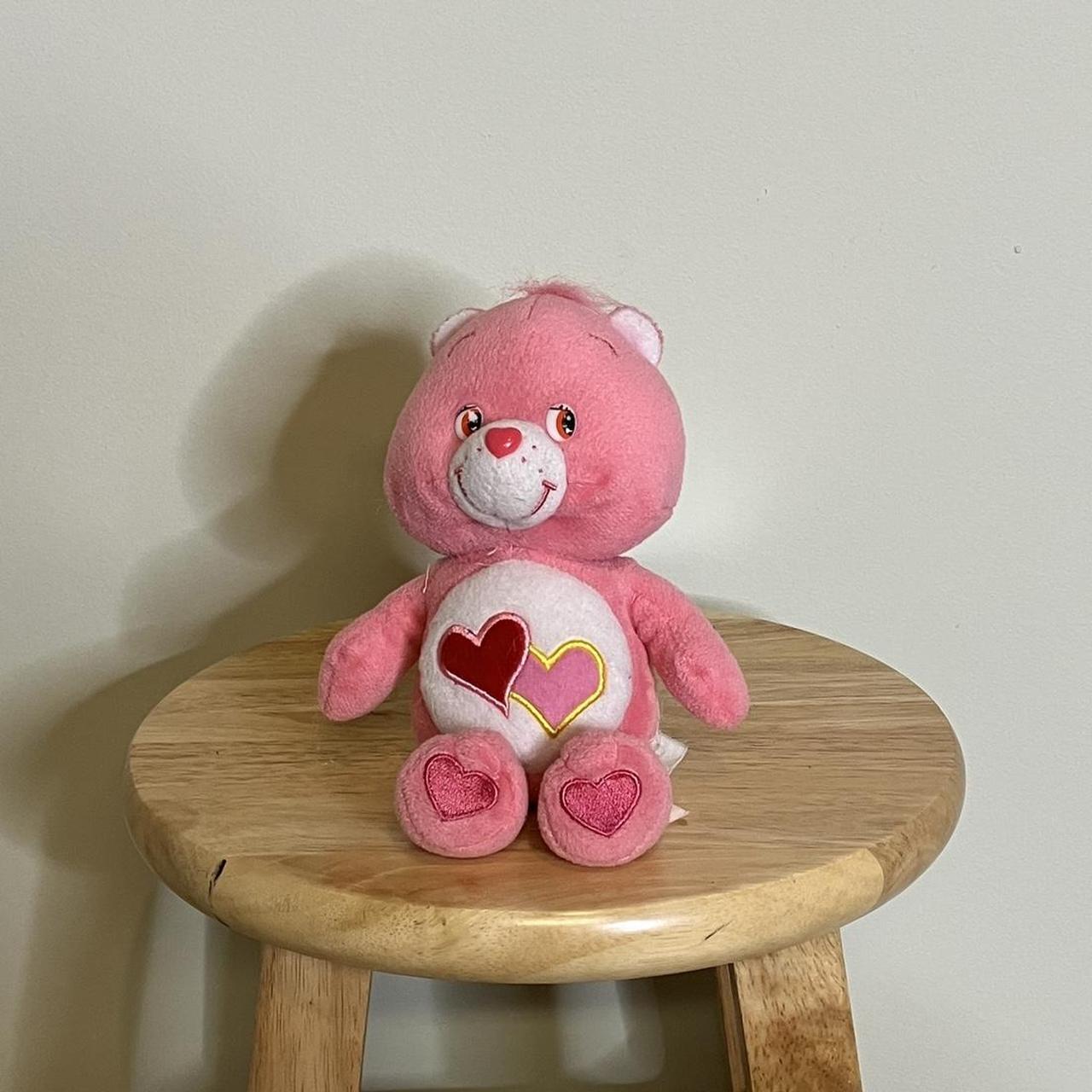 8 inch Love-a-Lot Care Bear, 2002 🌈🤍 Free... - Depop