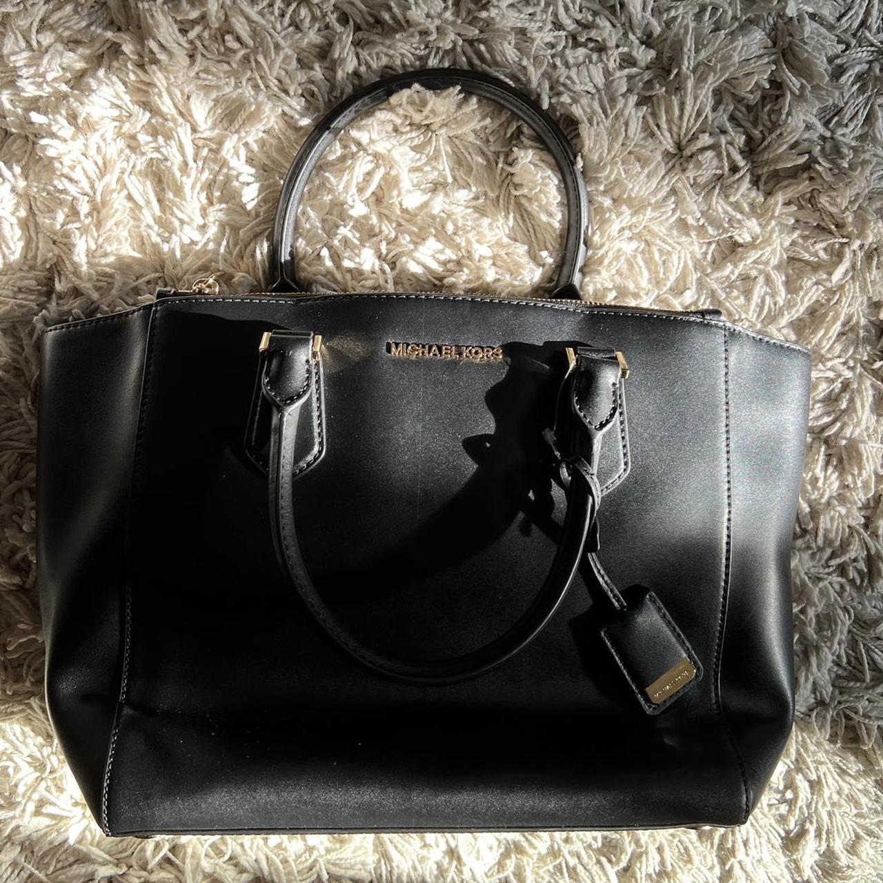 Michael Kors Carolyn Leather Tote Bag