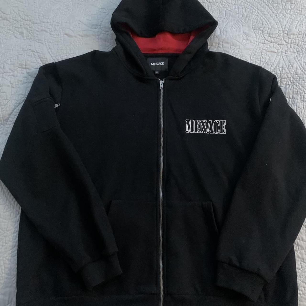 Menace zip best sale up hoodie