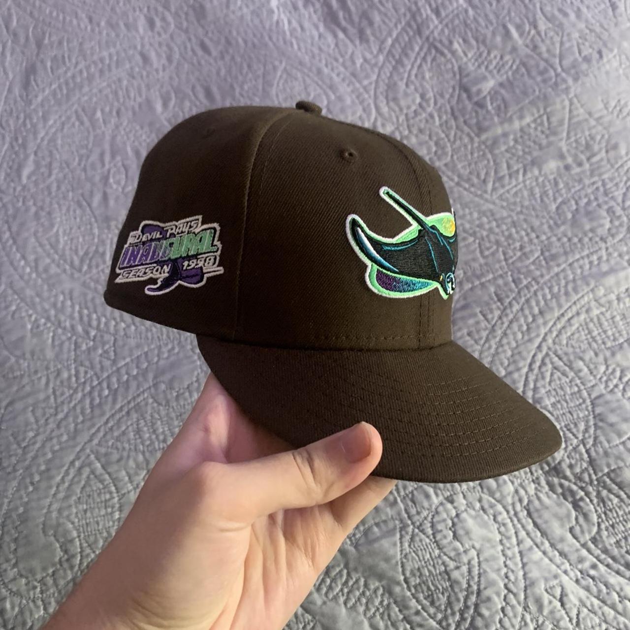Tampa Bay Ray Exclusive Hat With Devil Rays Side... Depop
