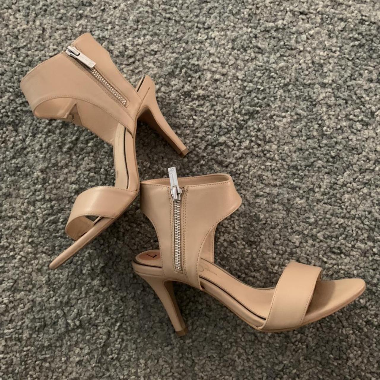 Size 7 Jessica Simpson heels. Worn about 10 times... - Depop