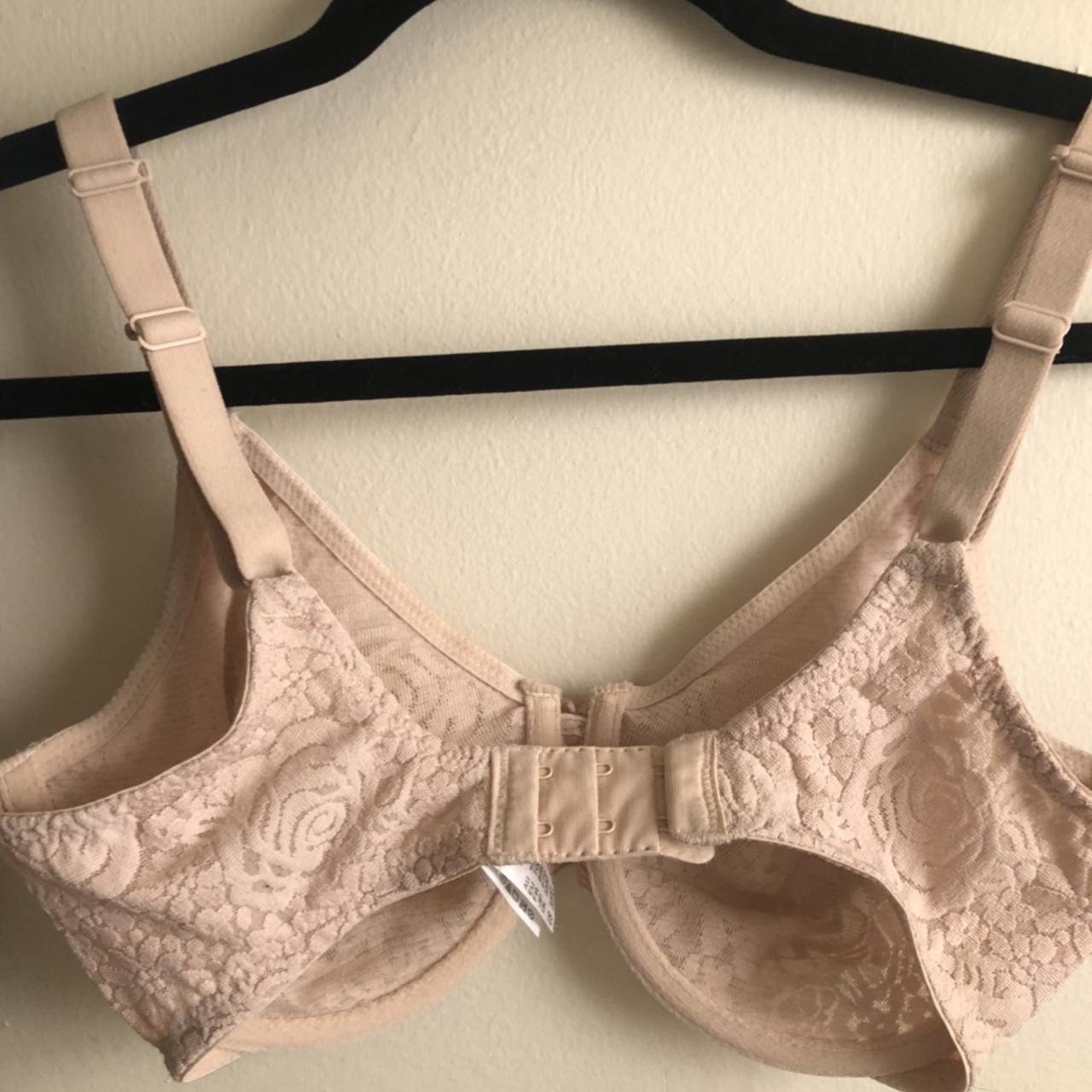 Wacoal Back Appeal Underwire Bra Size 32DDD Nude - Depop