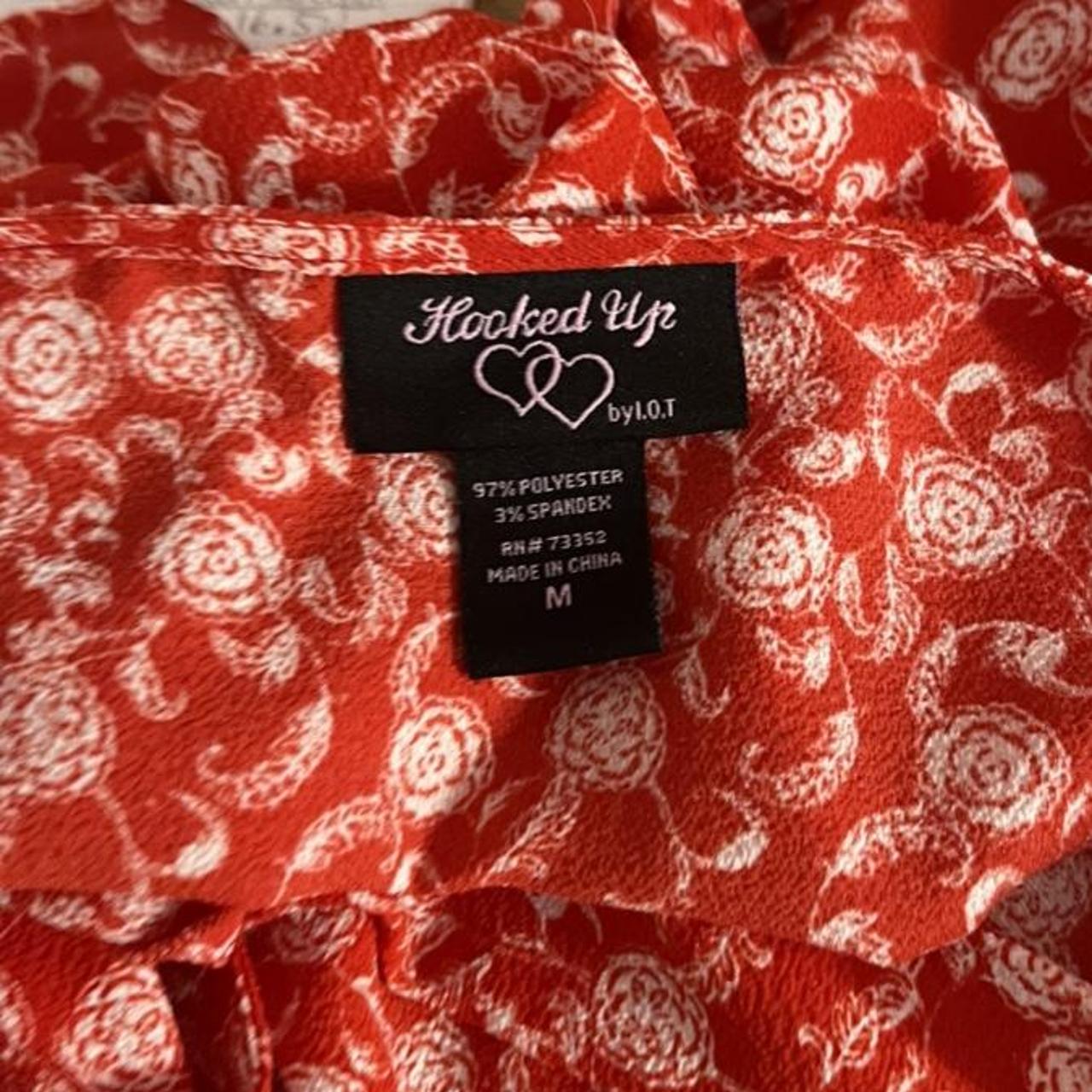 Product Image 4 - Red baby doll floral top.