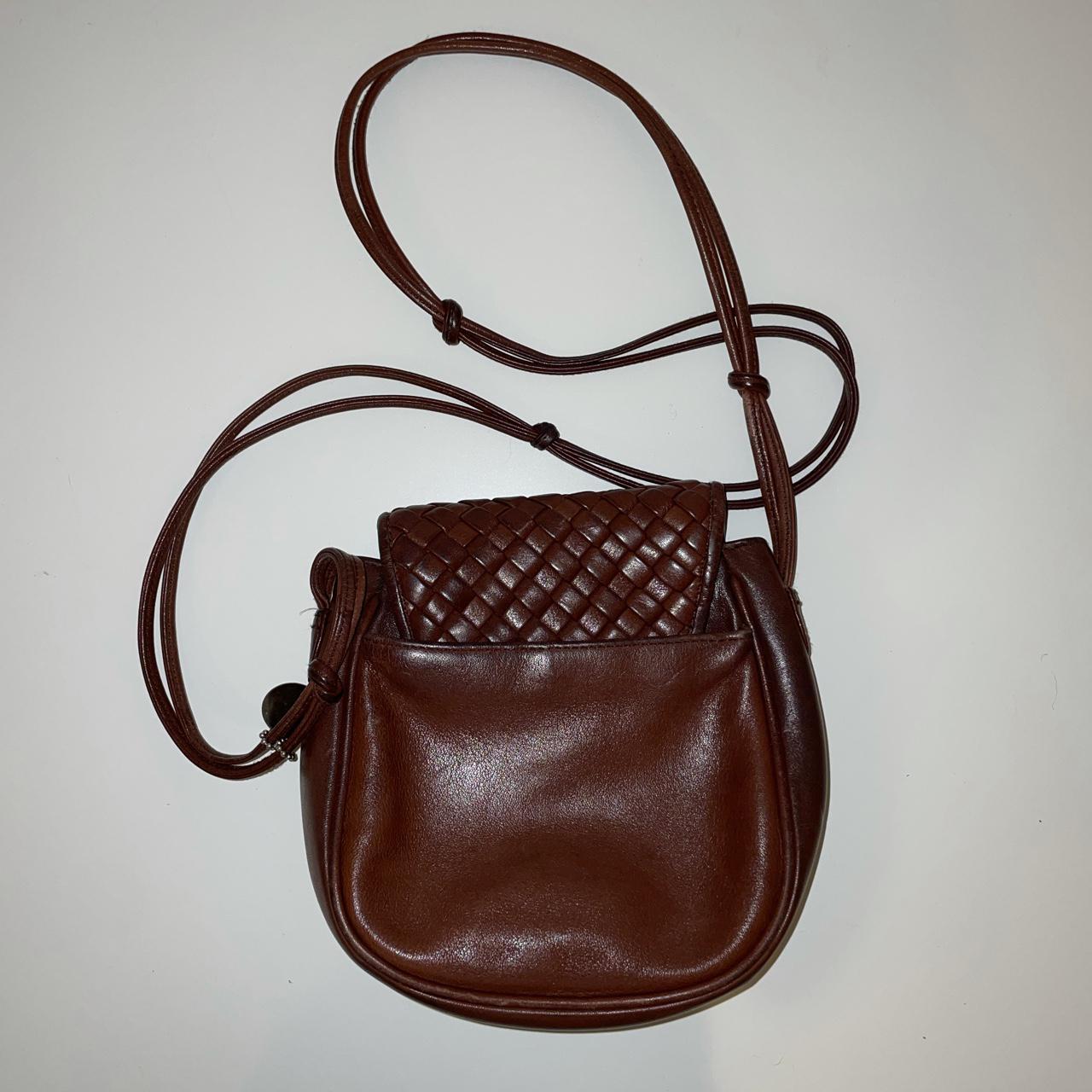 the most adorable rare vintage 90s brown leather... - Depop
