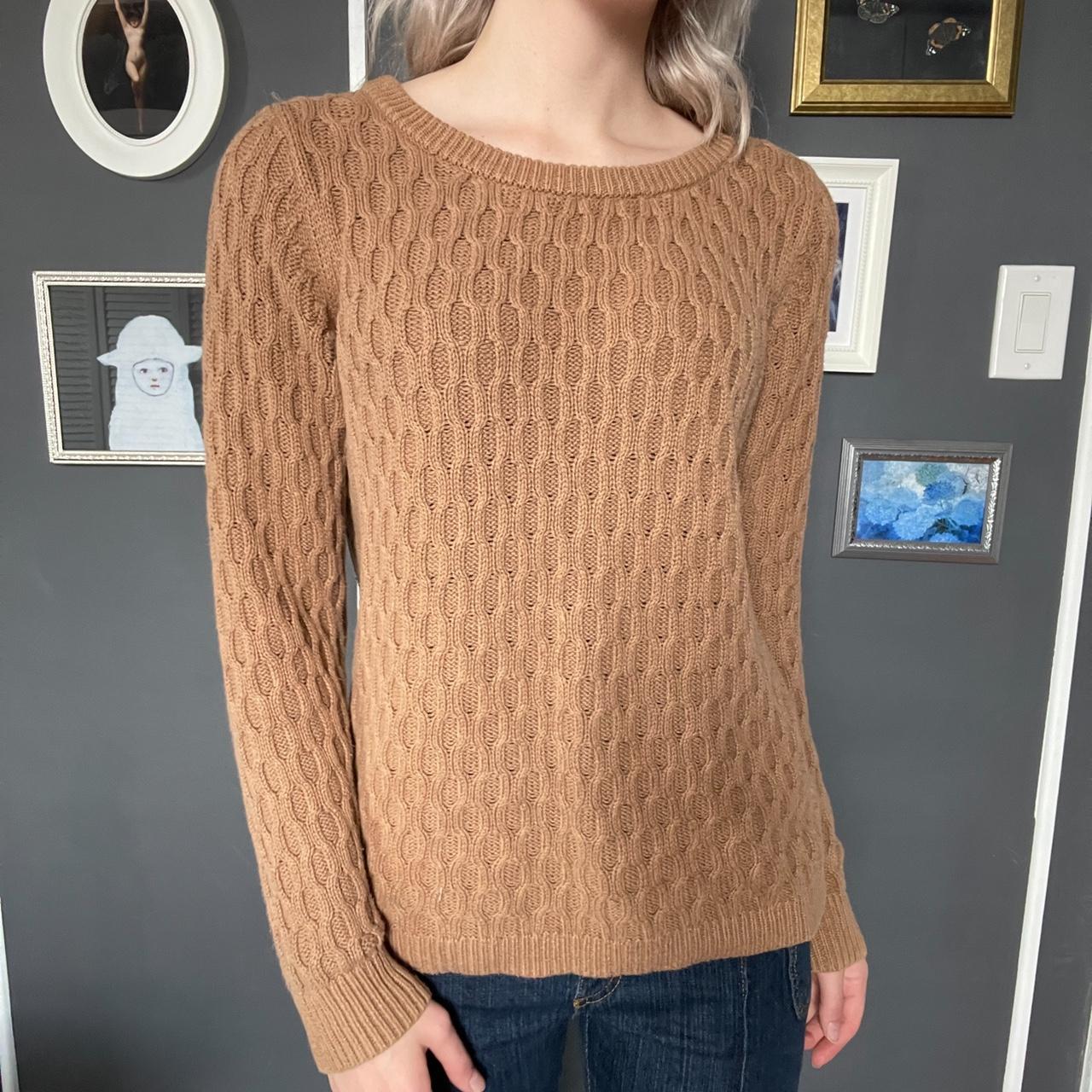 old navy beige sweater