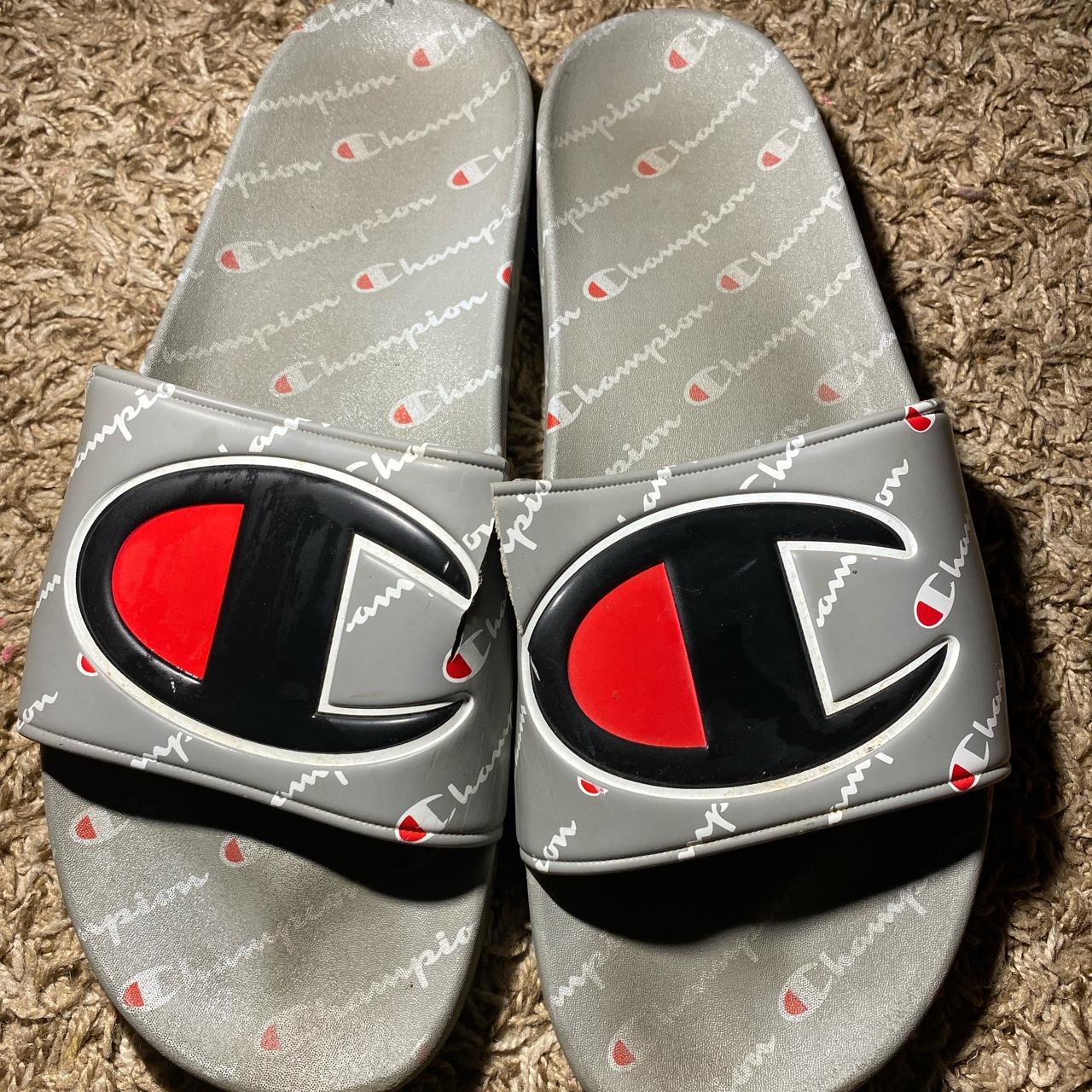 size 15 champion slides