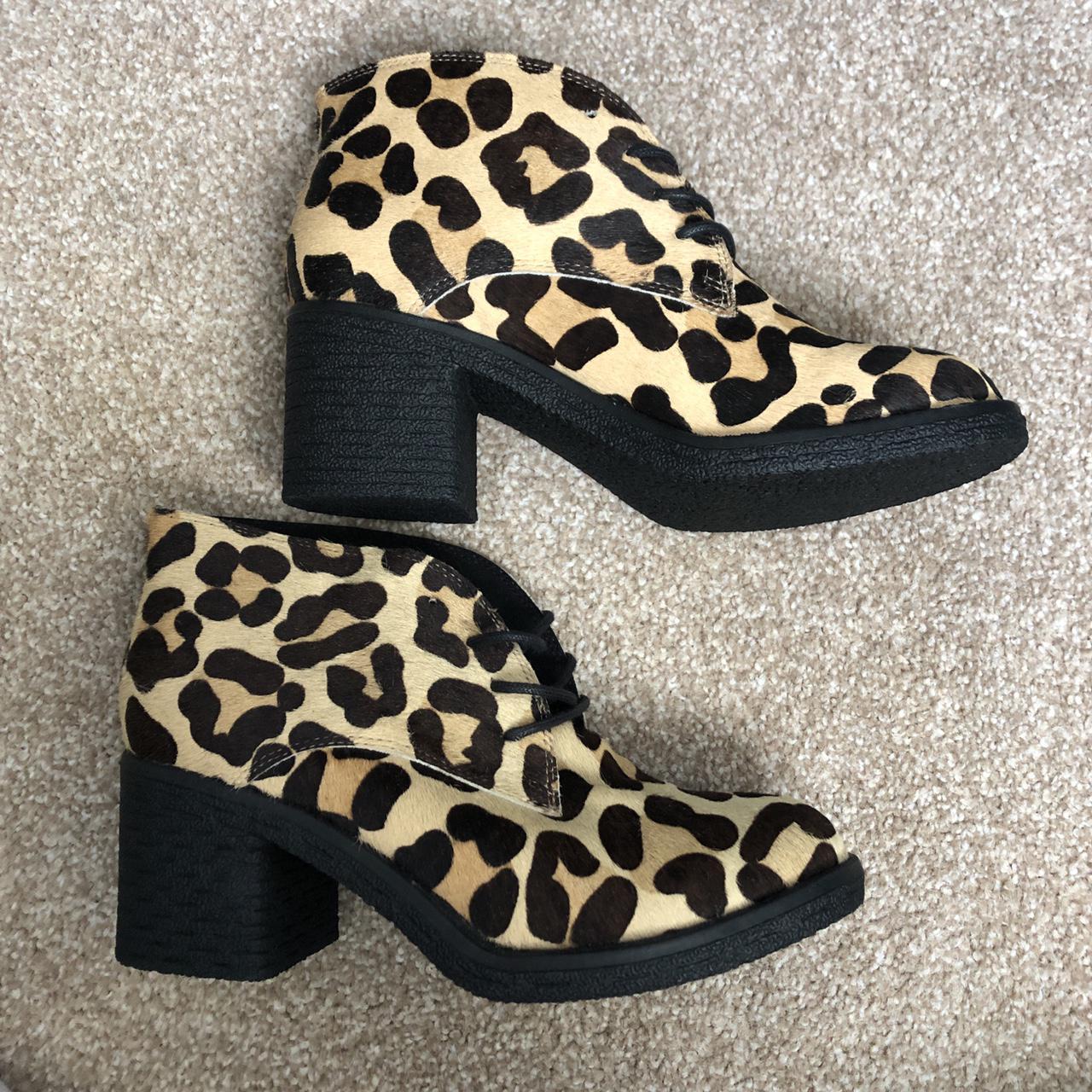 office leopard print boots