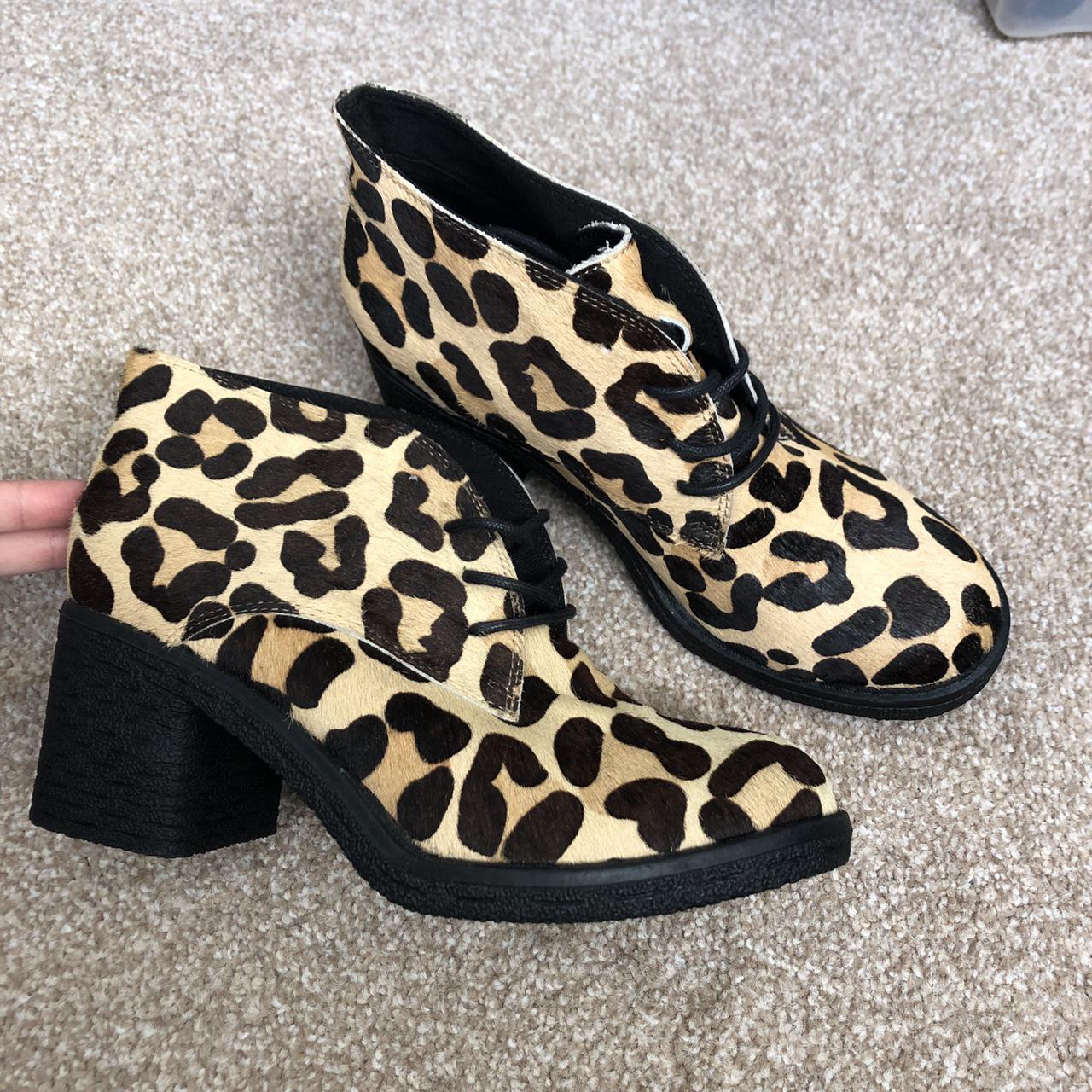 office leopard print boots