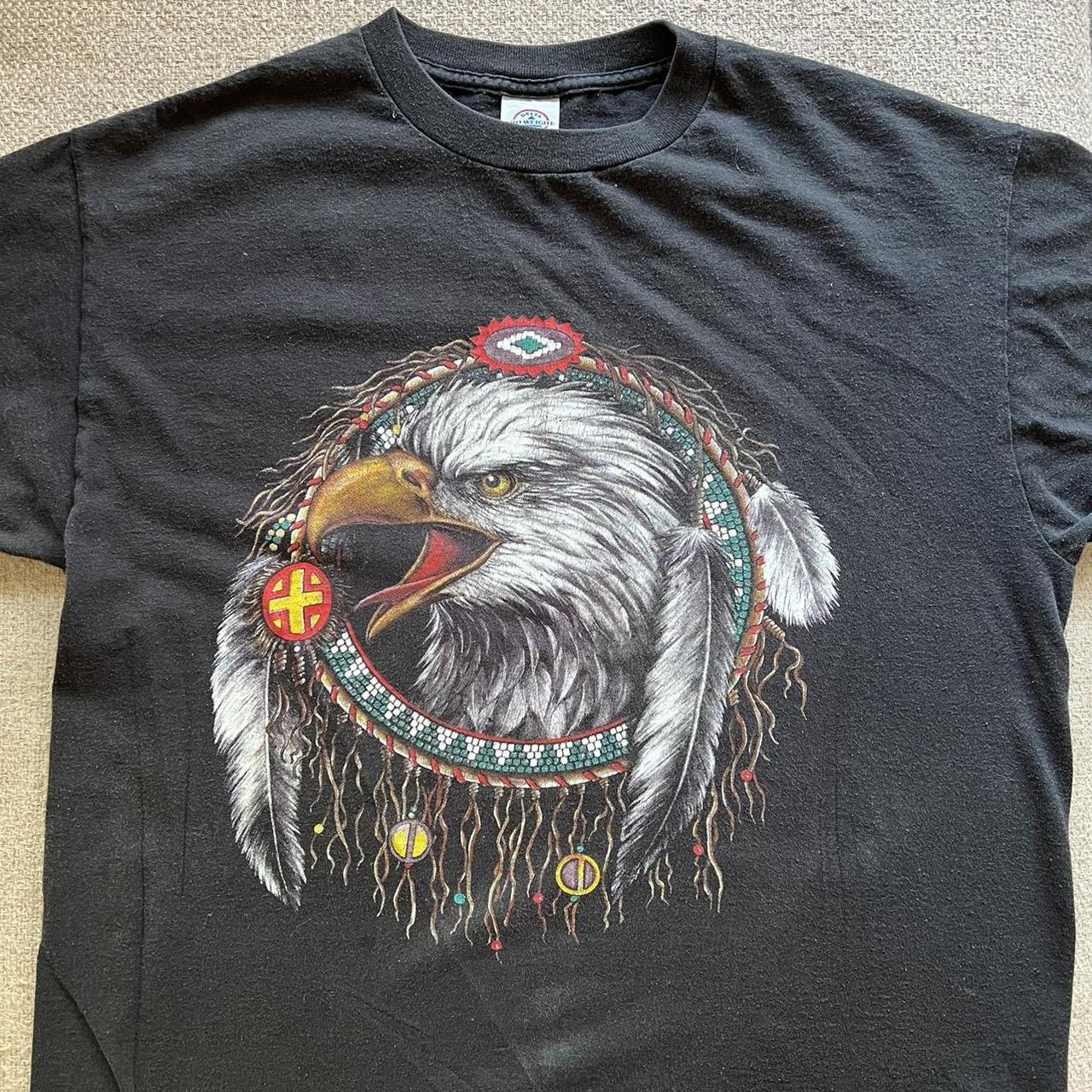 Vintage Delta Pro Weight Tee T Shirt Eagle Dream Depop