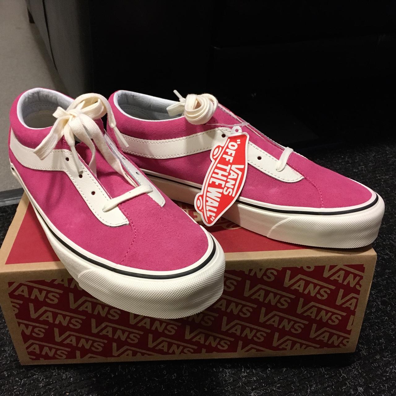 Vans bold hot sale ni pink