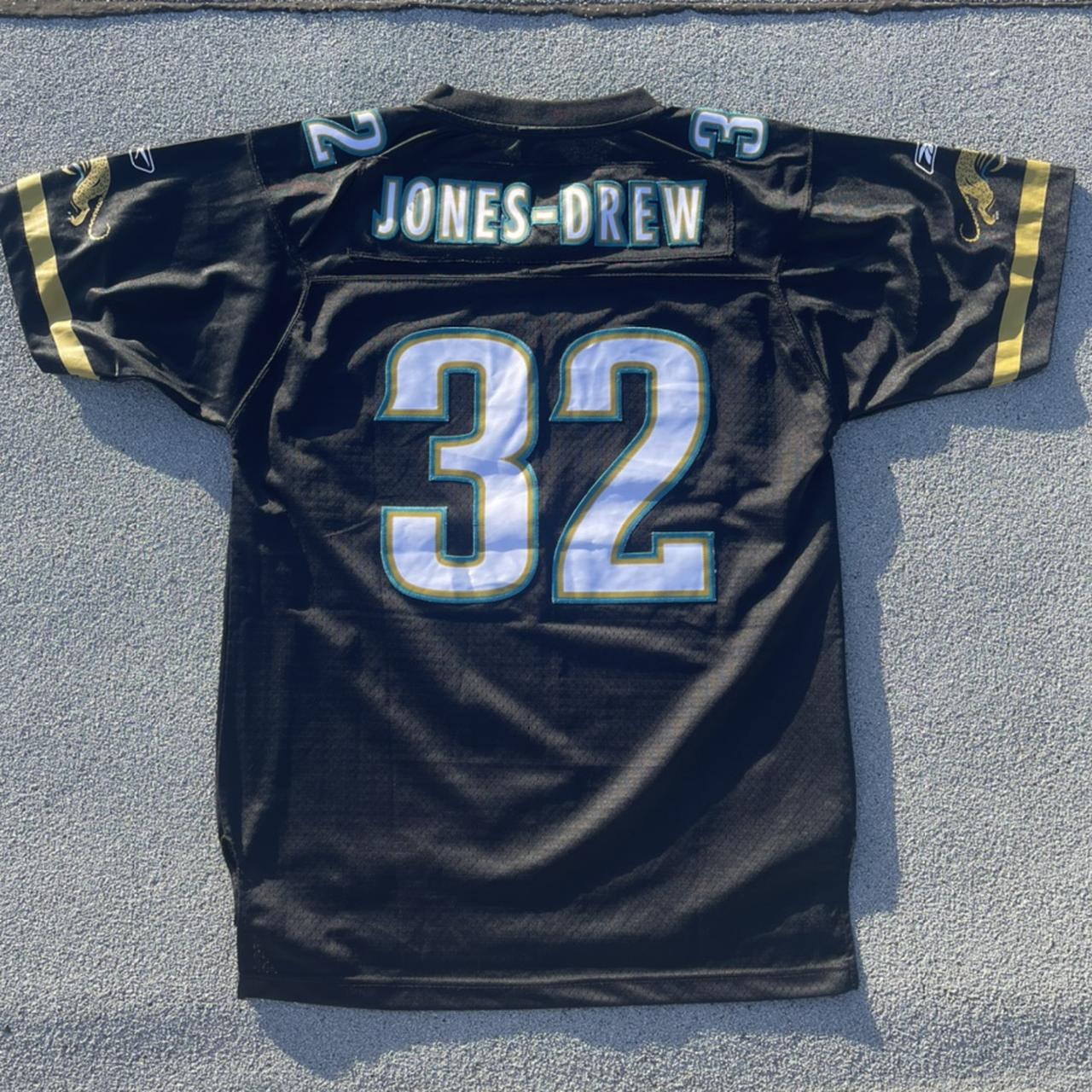 Drew-Jones Jacksonville Jaguars Reebok 32 NFL Football Jersey