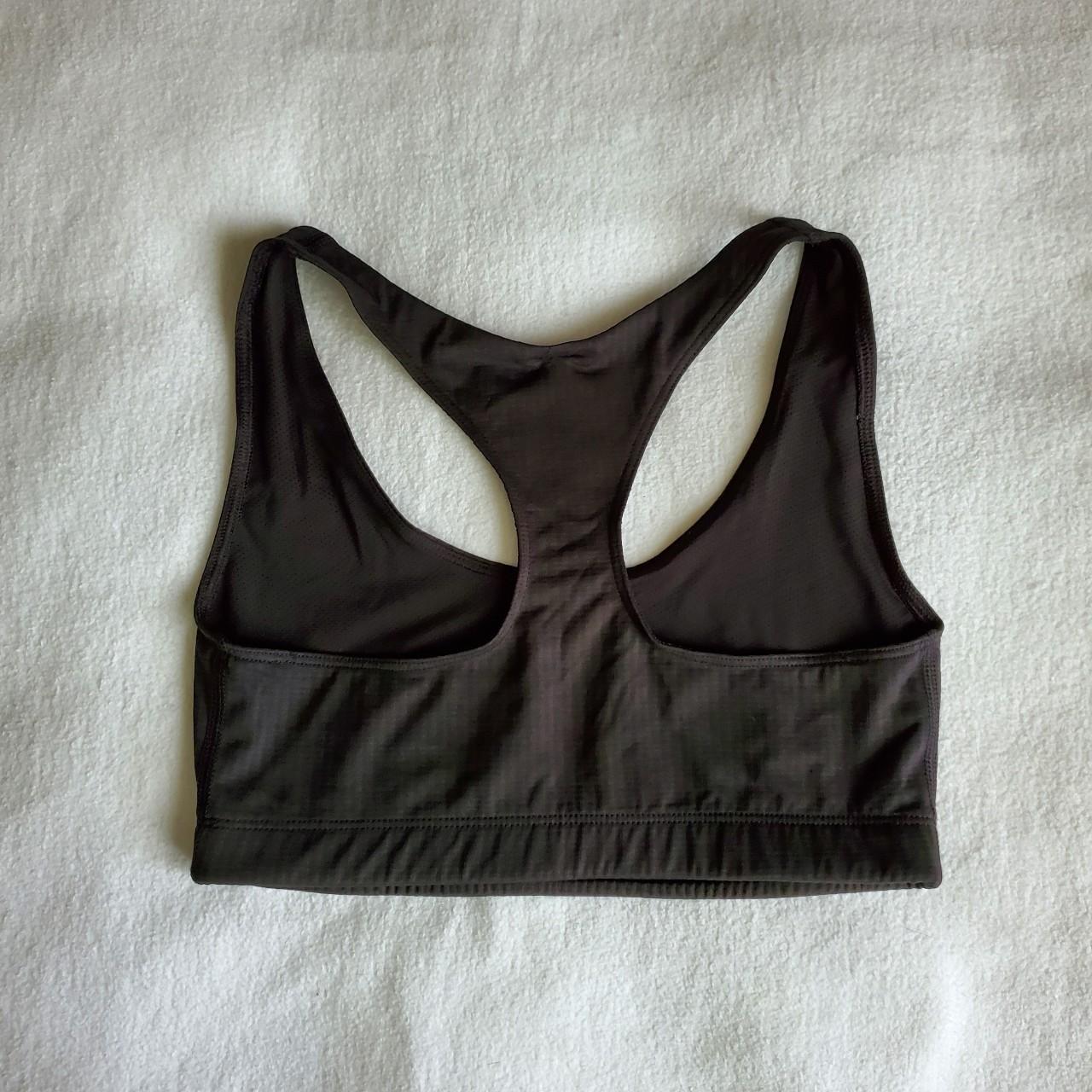 The North Face Sports Bra Black sports bra with... - Depop