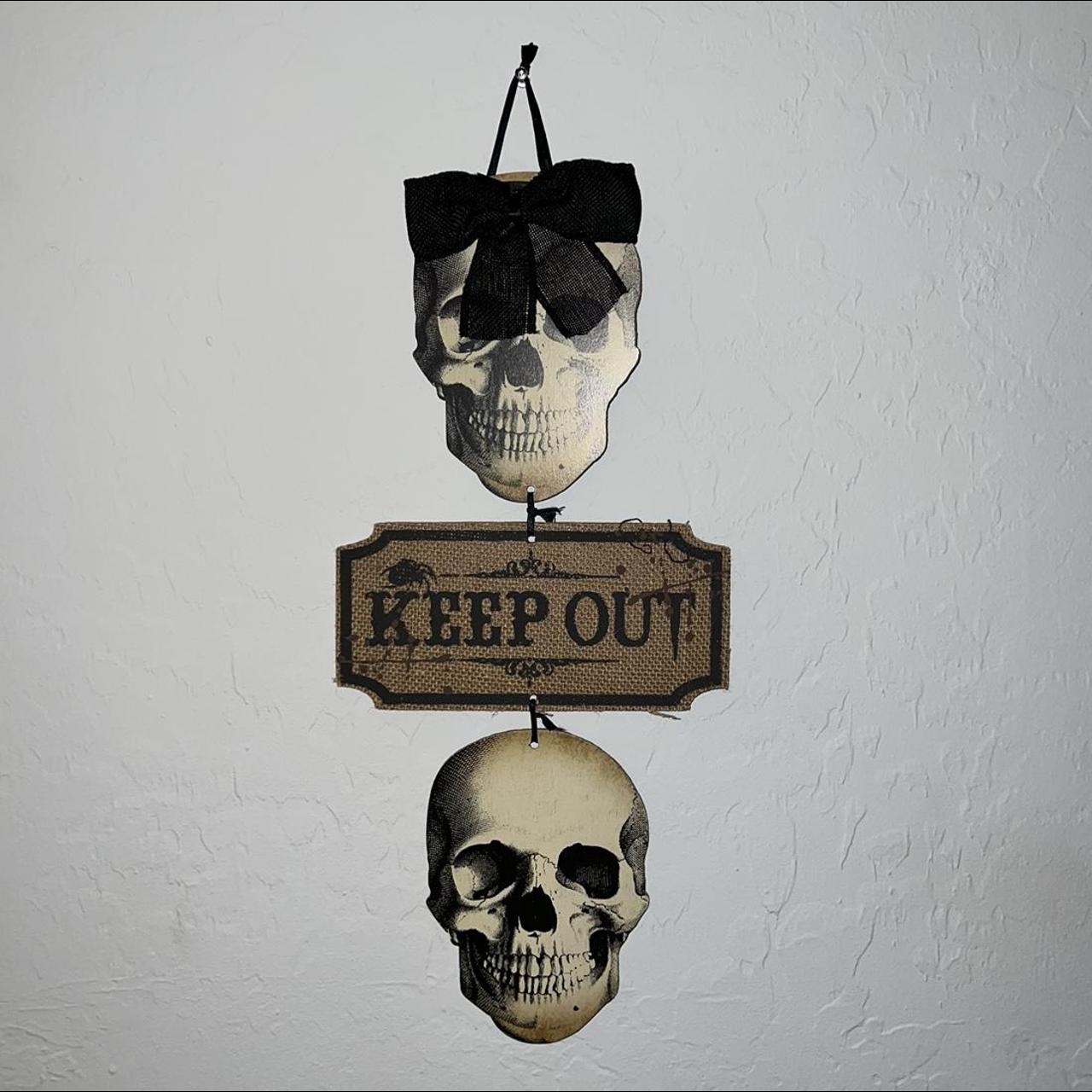 Product Image 1 - Halloween Skull Sign 💀 

☻︎