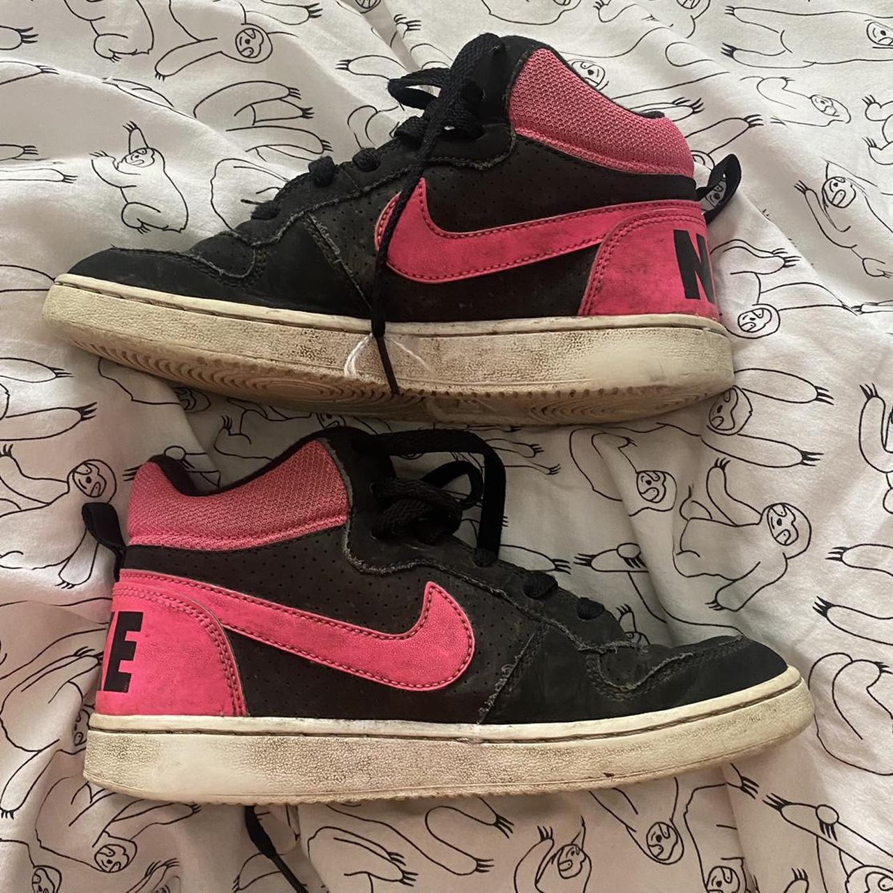 nike air force high tops womens pink