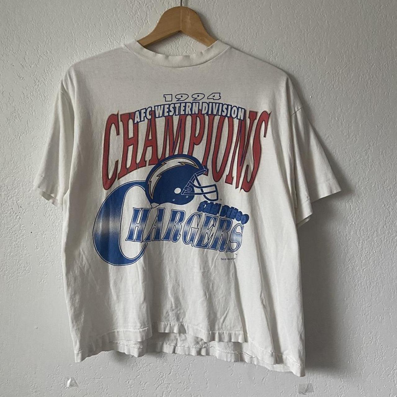 Vintage 1994’ San Diego Chargers AFC Western... - Depop