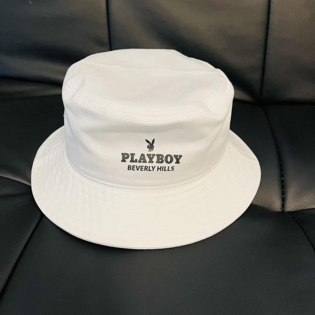 Almost Like New - Playboy, Japan “LV Inspired” Monogram Bucket Hat  (Black/White), Men's Fashion, Watches & Accessories, Cap & Hats on Carousell