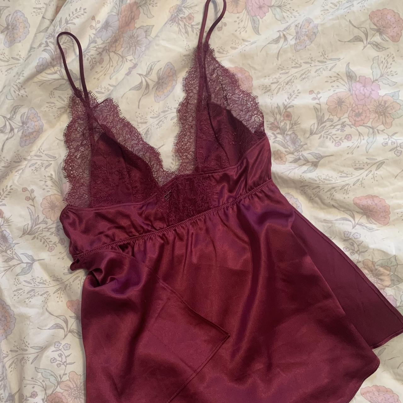 vintage victoria secret baby doll top + undies... - Depop